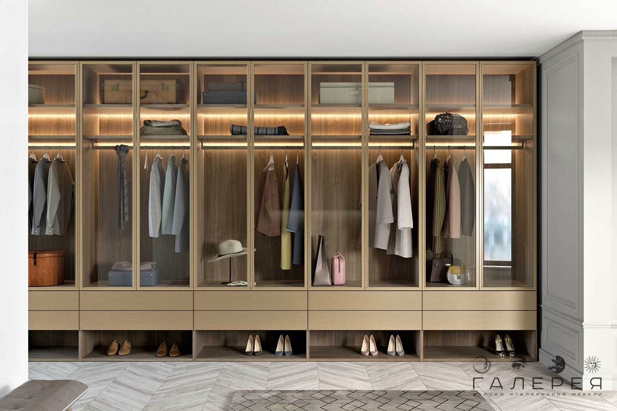 Гардеробная Guzzini e Fontana Wooden touch (Италия)