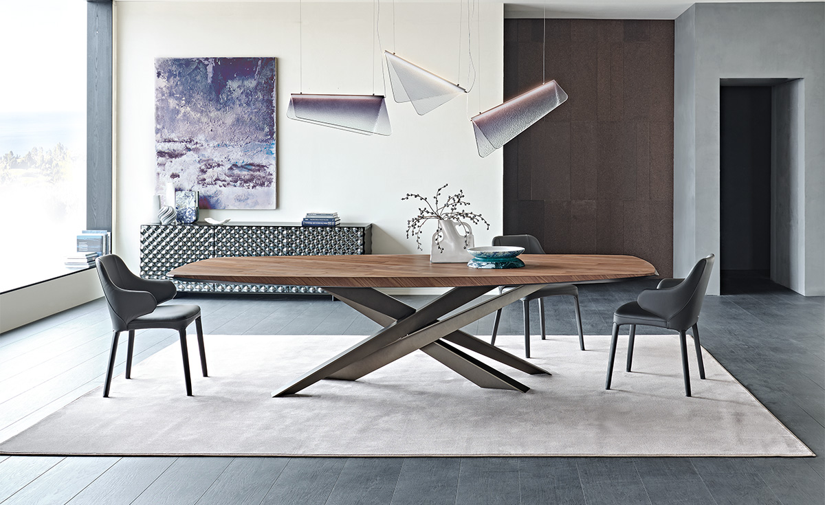 Стол обеденный Cattelan Italia Lancer Wood Стол обеденный Cattelan Italia Lancer Wood (Италия)