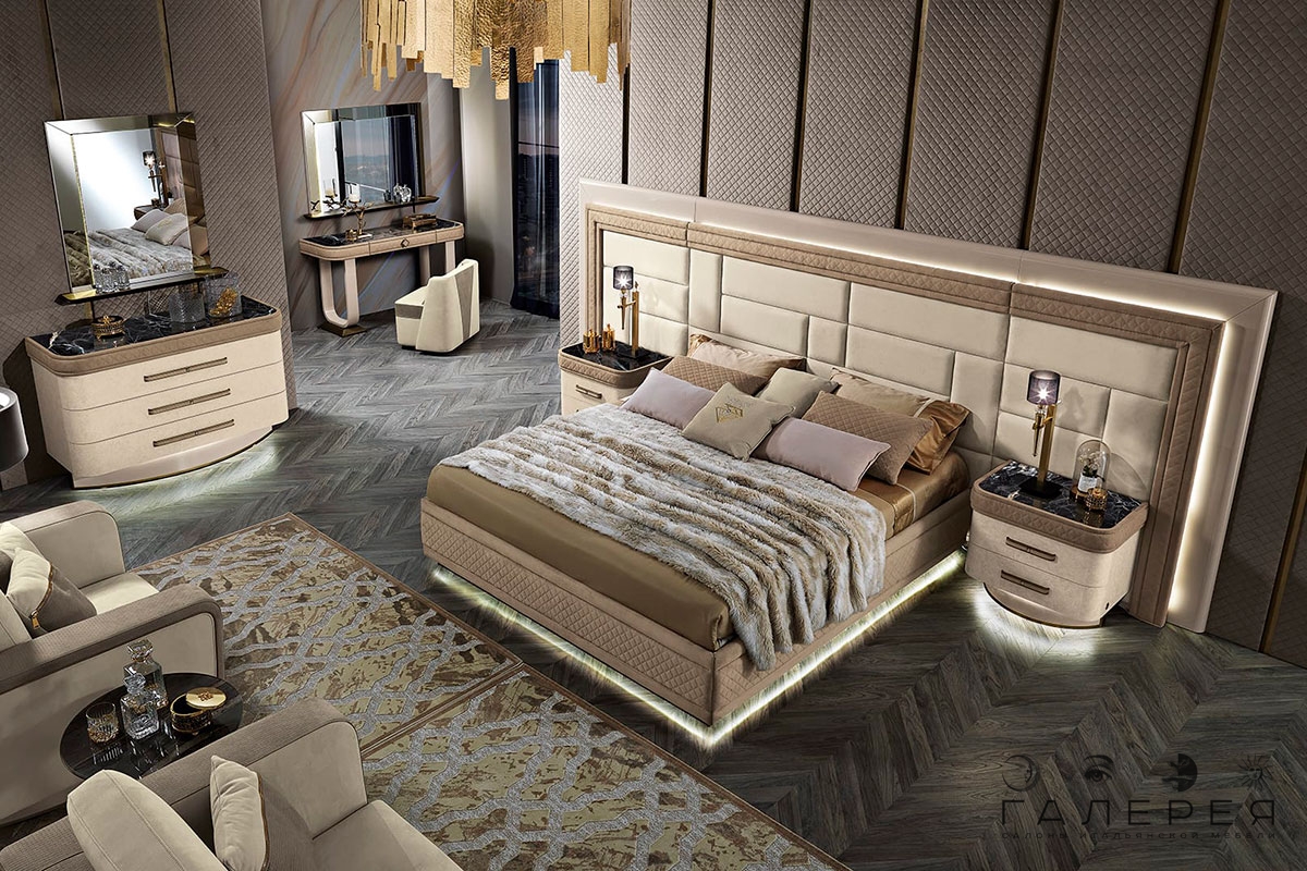 Спальня Mobilpiu Luxury Diamond Спальня Mobilpiu Luxury Diamond (Италия)