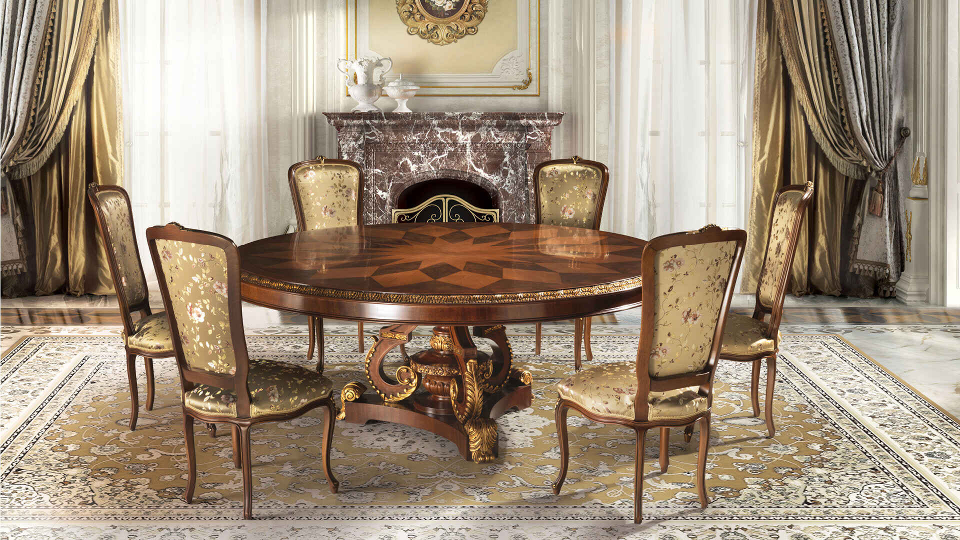 Стол обеденный Angelo Cappellini Impero Стол обеденный Angelo Cappellini Impero (Италия)