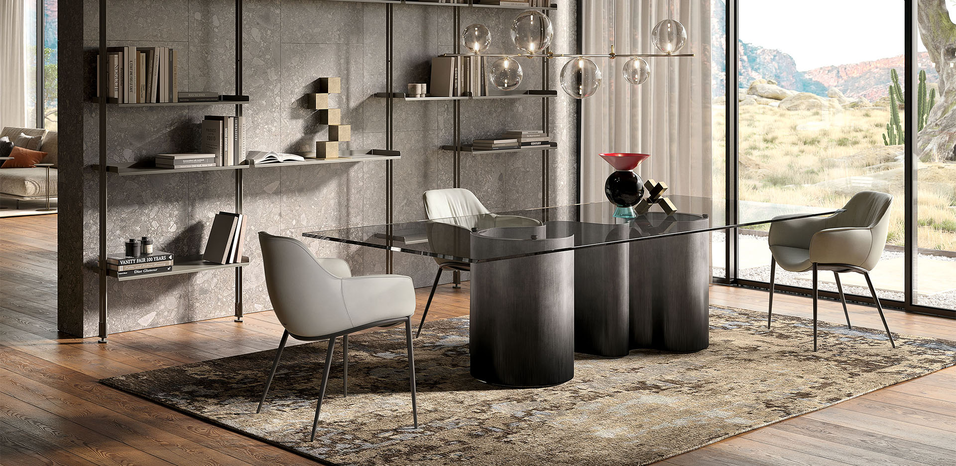 Стол Cattelan Italia Papel Glass Стол Cattelan Italia Papel Glass (Италия)