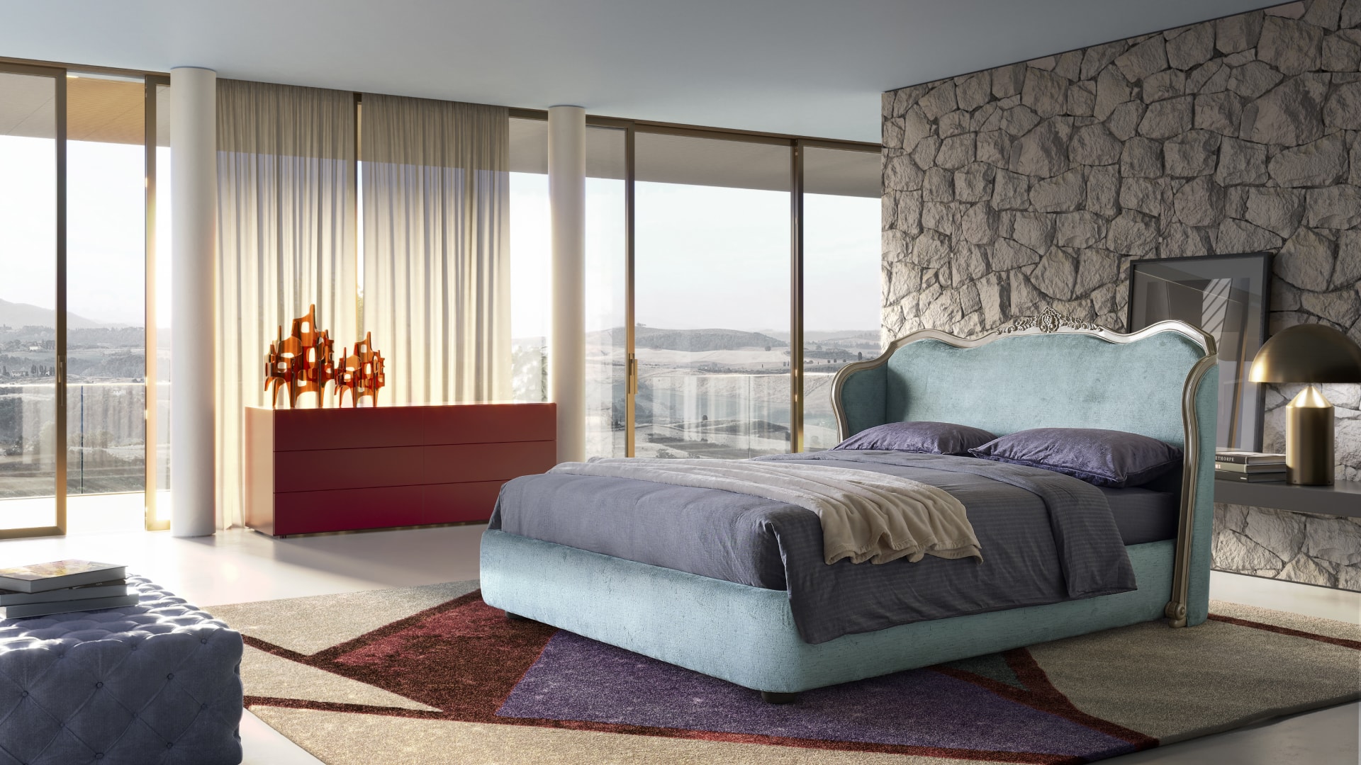 Спальня Andrea Fanfani Tornabuoni Atelier S381 Спальня Andrea Fanfani Tornabuoni Atelier S381 (Италия)