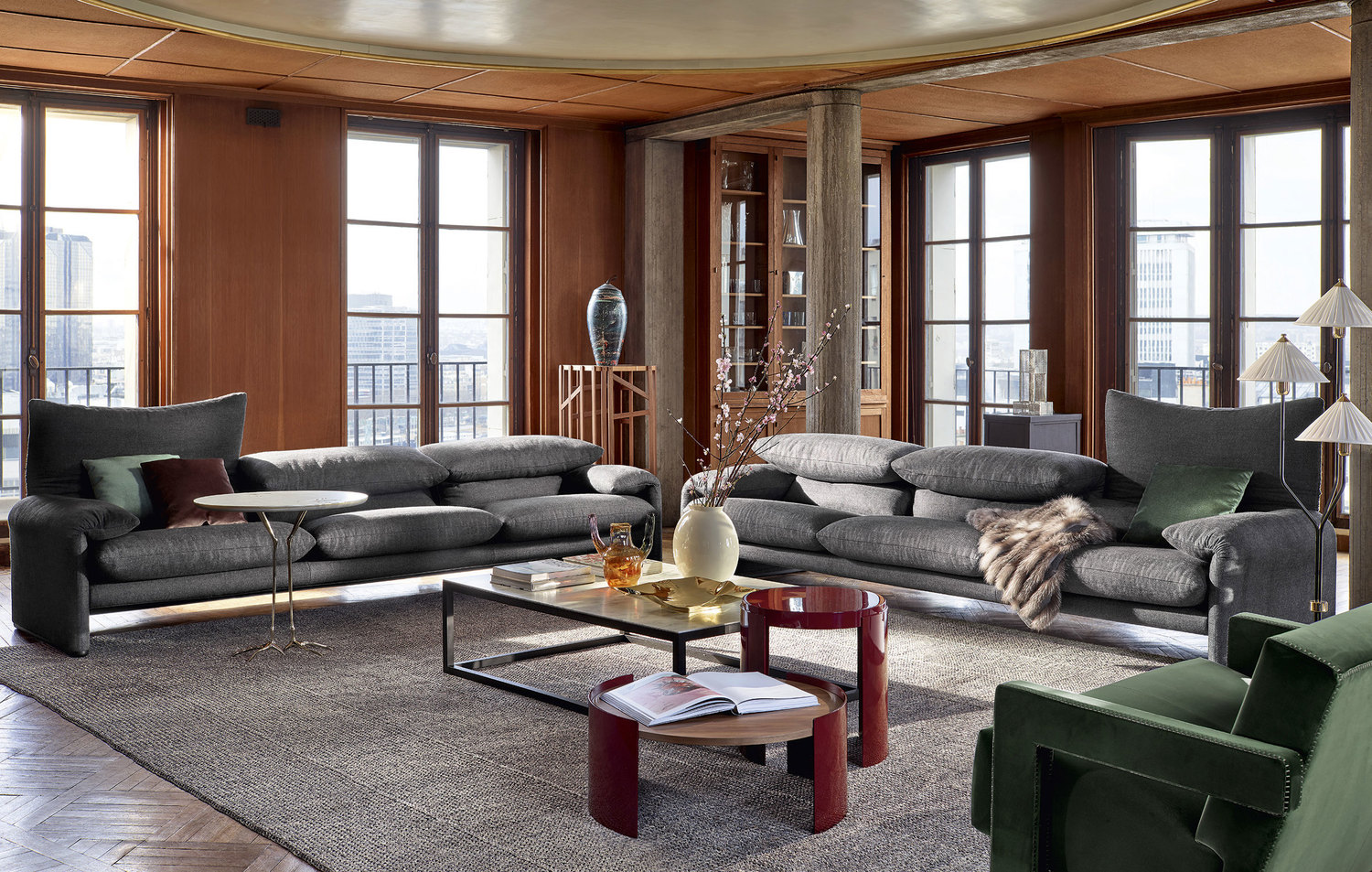 Мягкая мебель Cassina Metropolitan Interiors (Италия)