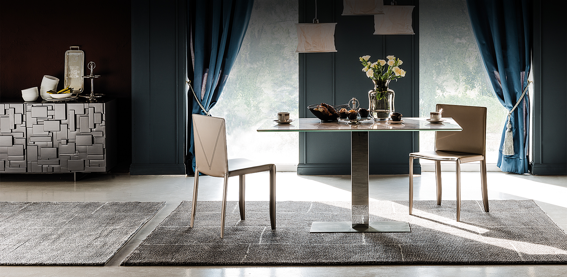 Стол обеденный Cattelan Italia Elvis Keramik Стол обеденный Cattelan Italia Elvis Keramik (Италия)
