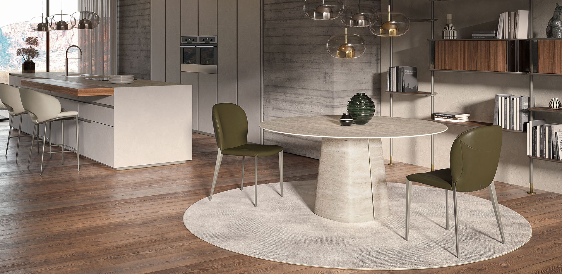 Стол Cattelan Italia Rado Keramik Round Стол Cattelan Italia Rado Keramik Round (Италия)