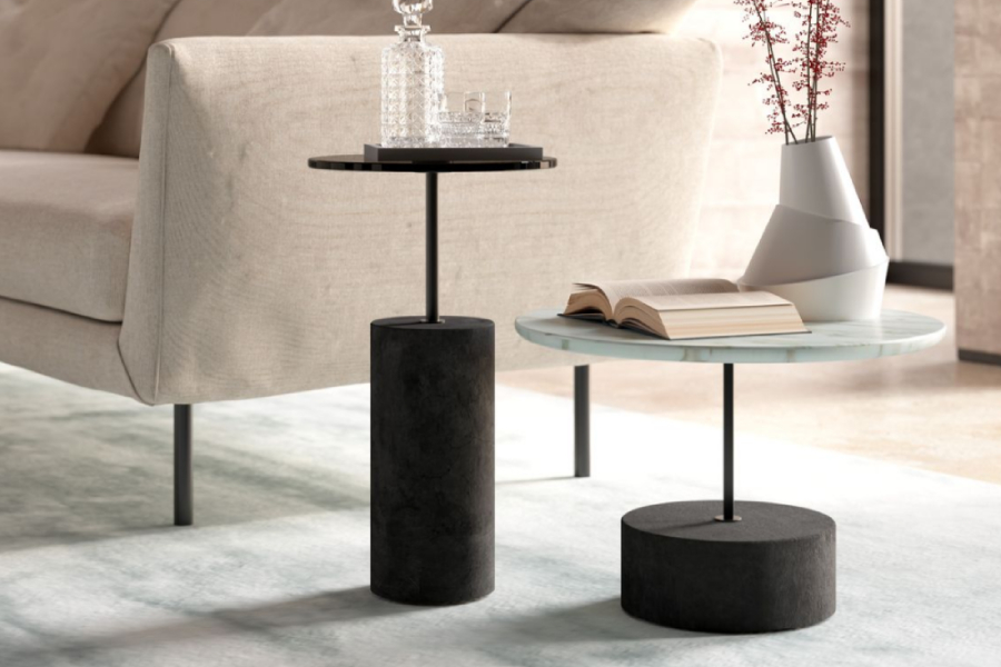 Журнальный столик Vibieffe Concrete Журнальный столик Vibieffe Concrete (Италия)