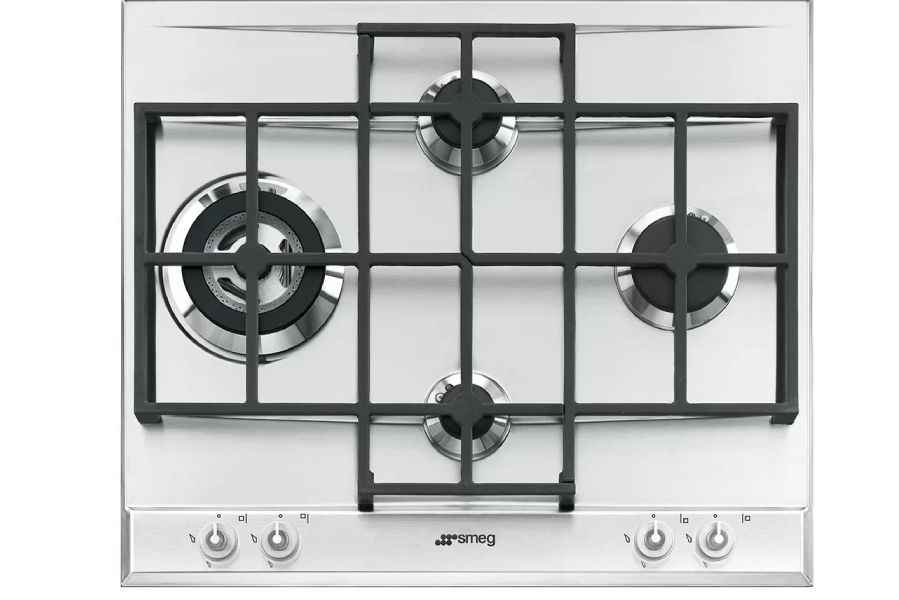 Газовая варочная панель Smeg P1641X Газовая варочная панель Smeg P1641X ()