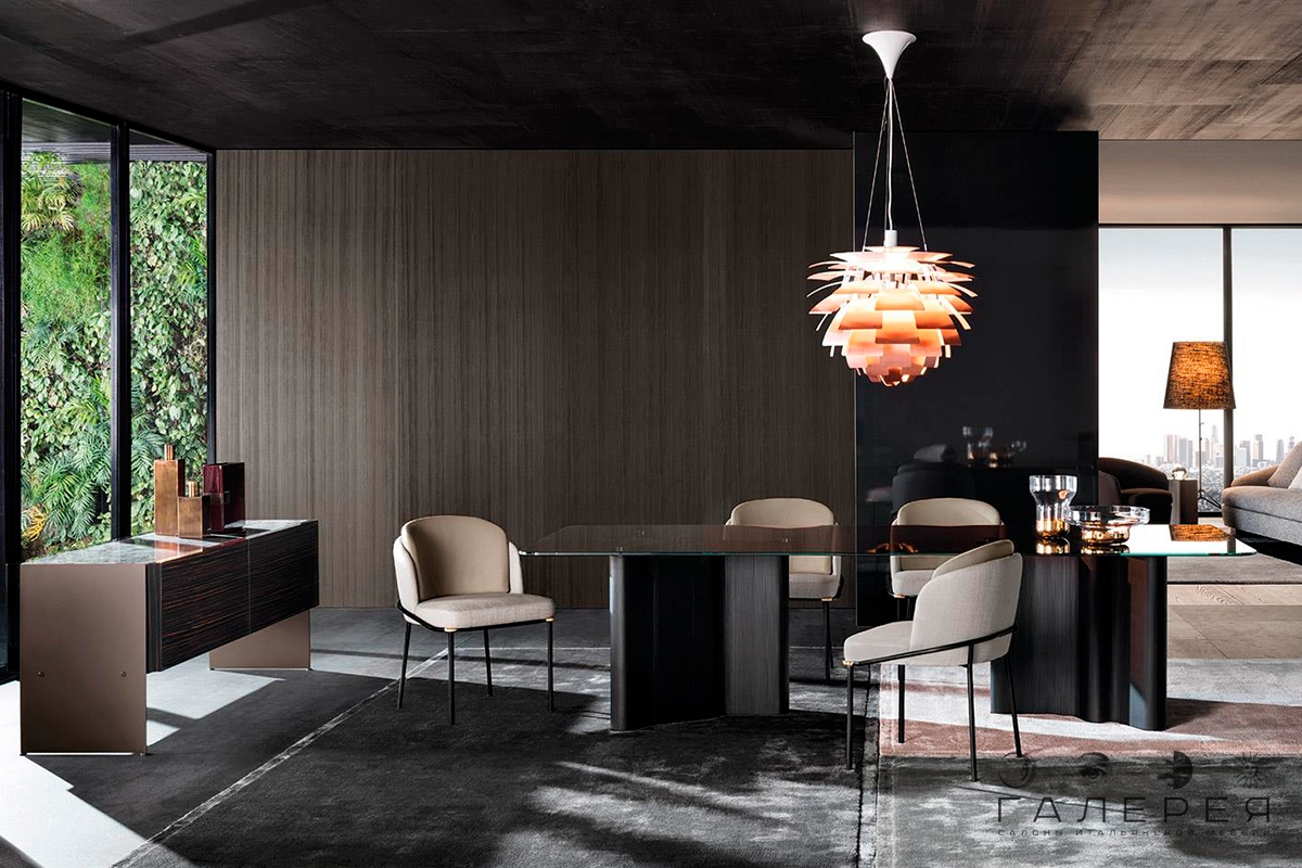 Стол обеденный Minotti Lou Стол обеденный Minotti Lou (Италия)