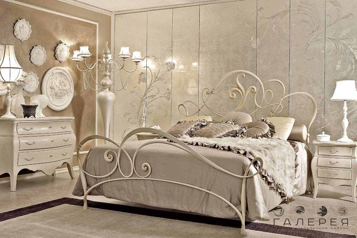 Кровать Giusty Portos Perlage Кровать Giusty Portos Perlage (Италия)