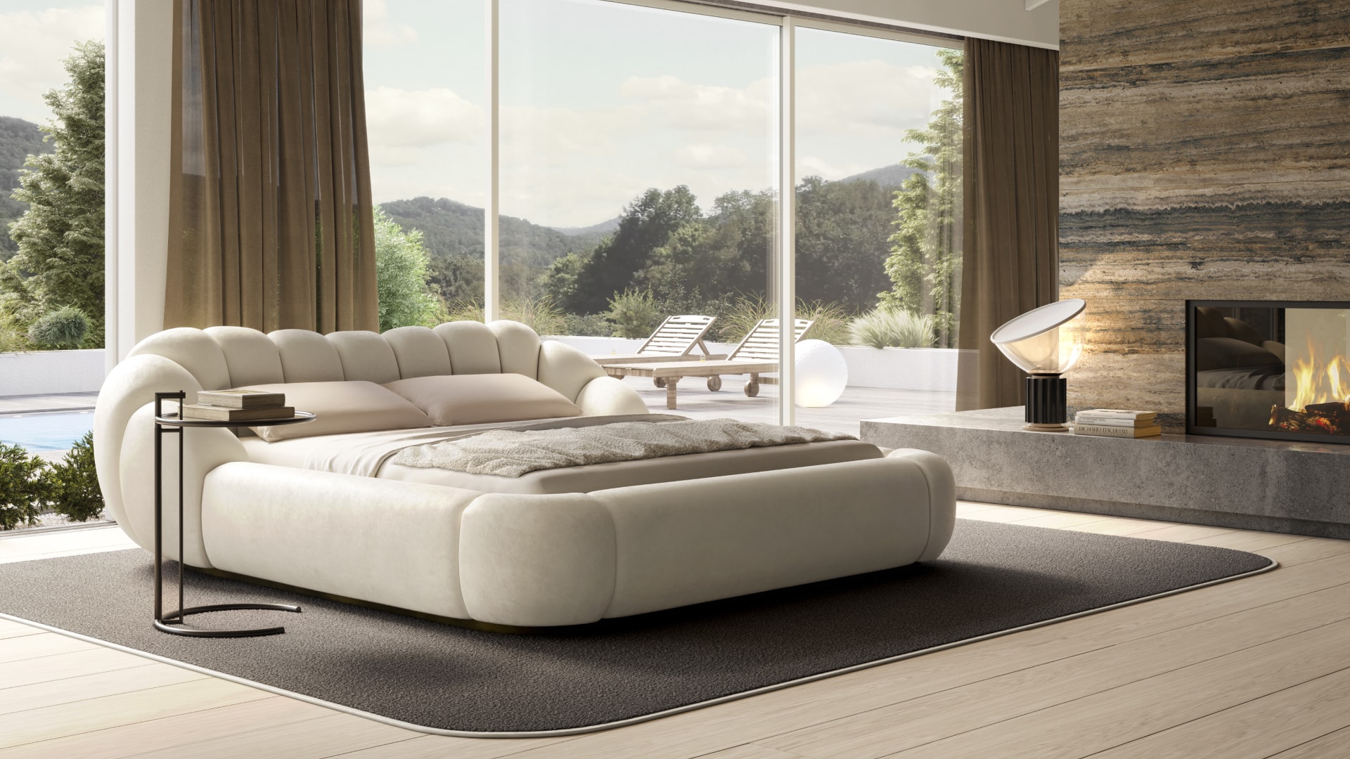 Спальня Andrea Fanfani Tornabuoni Atelier 333/P Спальня Andrea Fanfani Tornabuoni Atelier 333/P (Италия)
