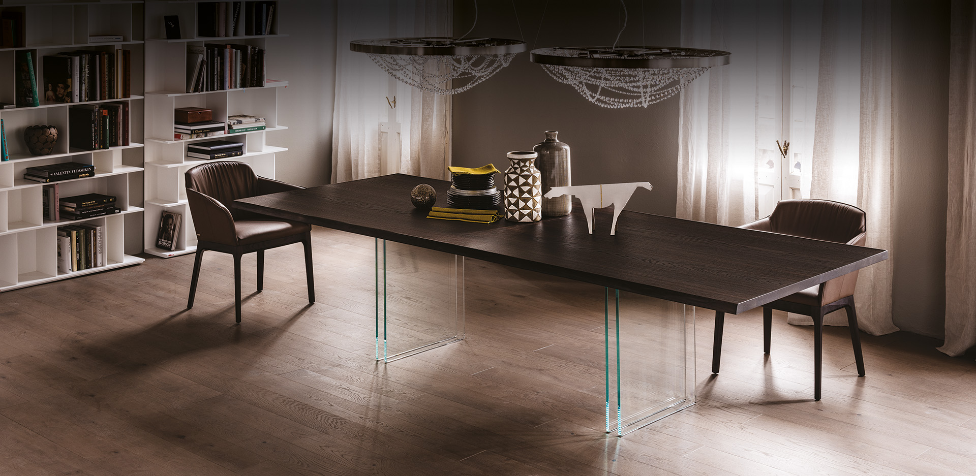 Стол обеденный Cattelan Italia Ikon Стол обеденный Cattelan Italia Ikon (Италия)