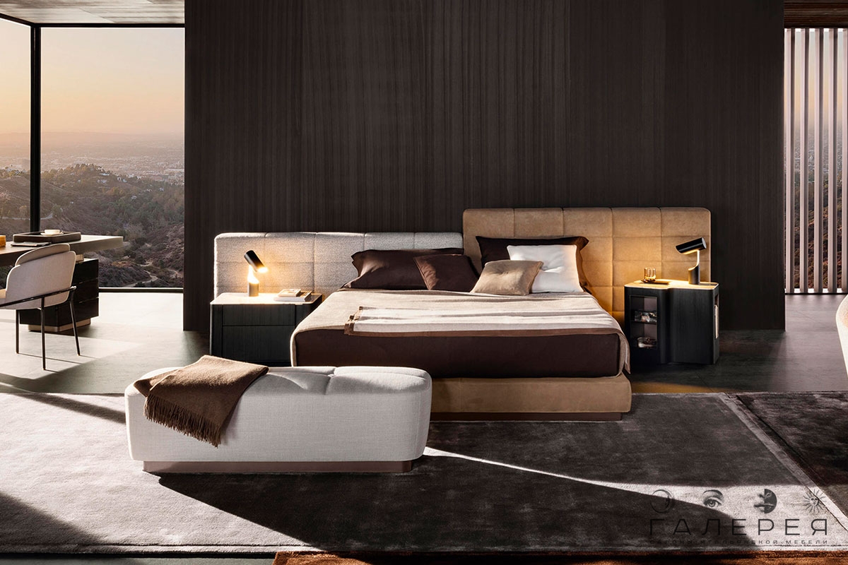 Кровать Minotti Lawrence Кровать Minotti Lawrence (Италия)