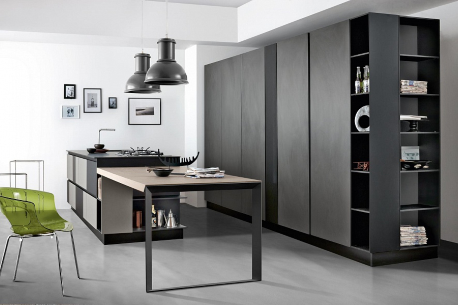 Кухня Spagnol Cucine Scaccomatto Resina (Италия)