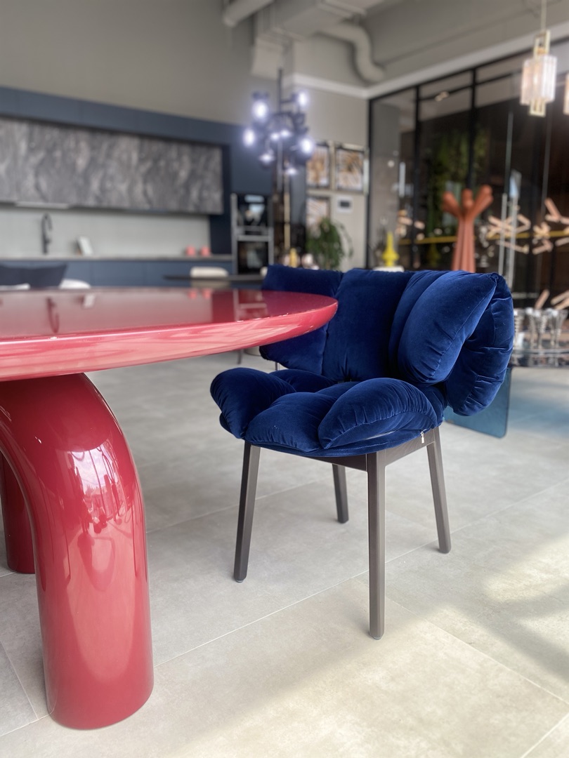 Стул Edra Blue Velvet Стул Edra Blue Velvet (Италия)