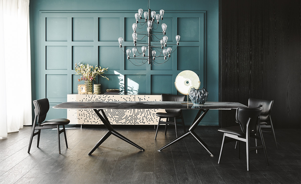 Стол обеденный Cattelan Italia Atlantis Crystalart Стол обеденный Cattelan Italia Atlantis Crystalart (Италия)