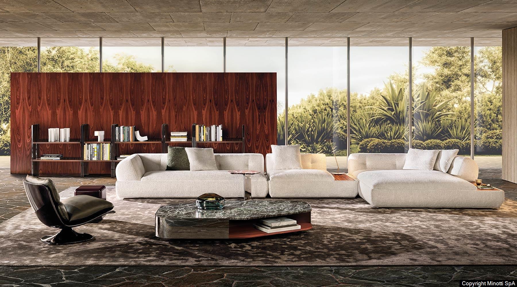 Мягкая мебель Minotti Supermoon Мягкая мебель Minotti Supermoon (Италия)