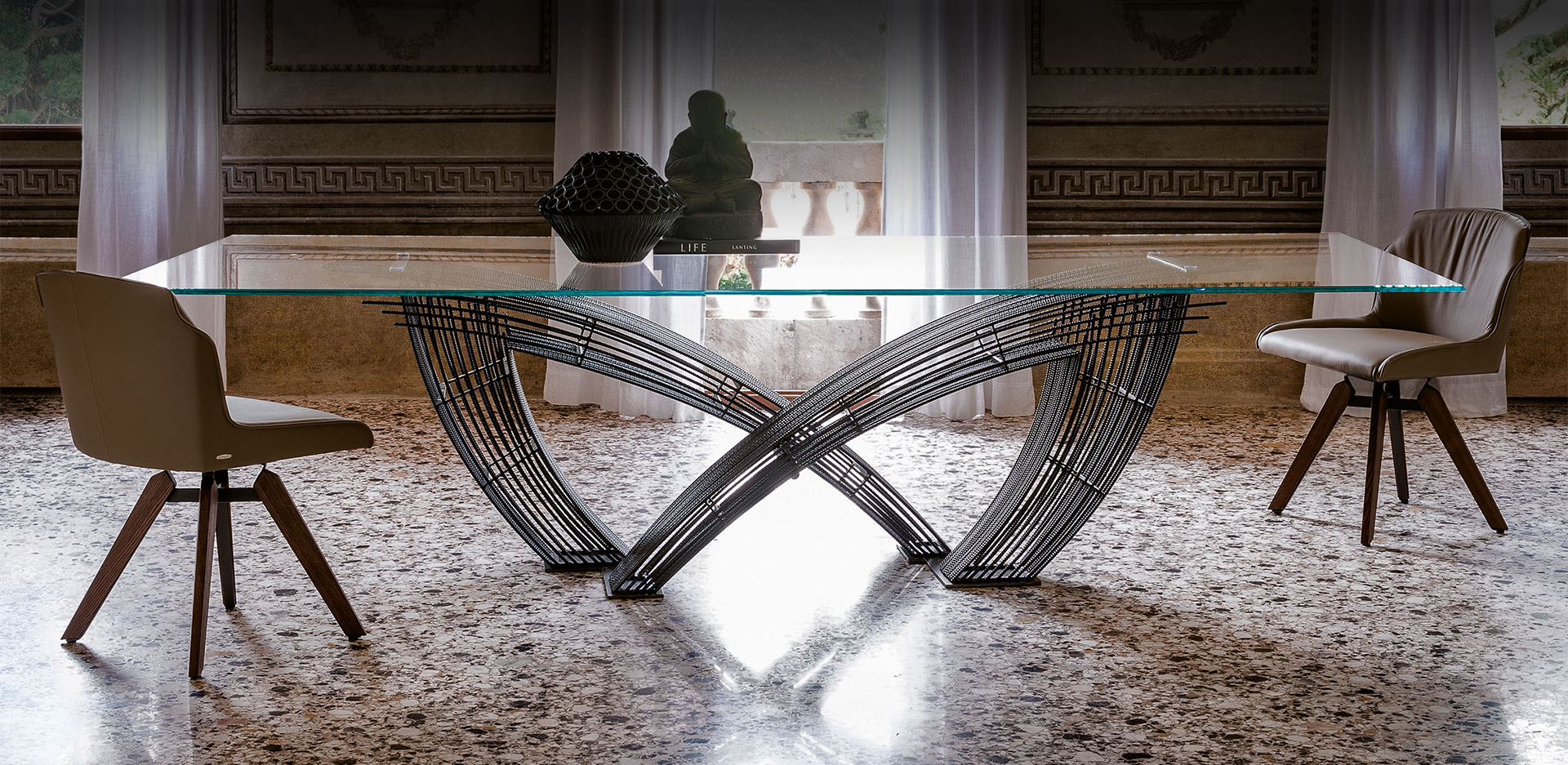 Стол обеденный Cattelan Italia Hystrix Стол обеденный Cattelan Italia Hystrix (Италия)