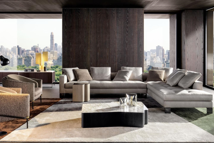 Мягкая мебель Minotti Pollock Мягкая мебель Minotti Pollock (Италия)