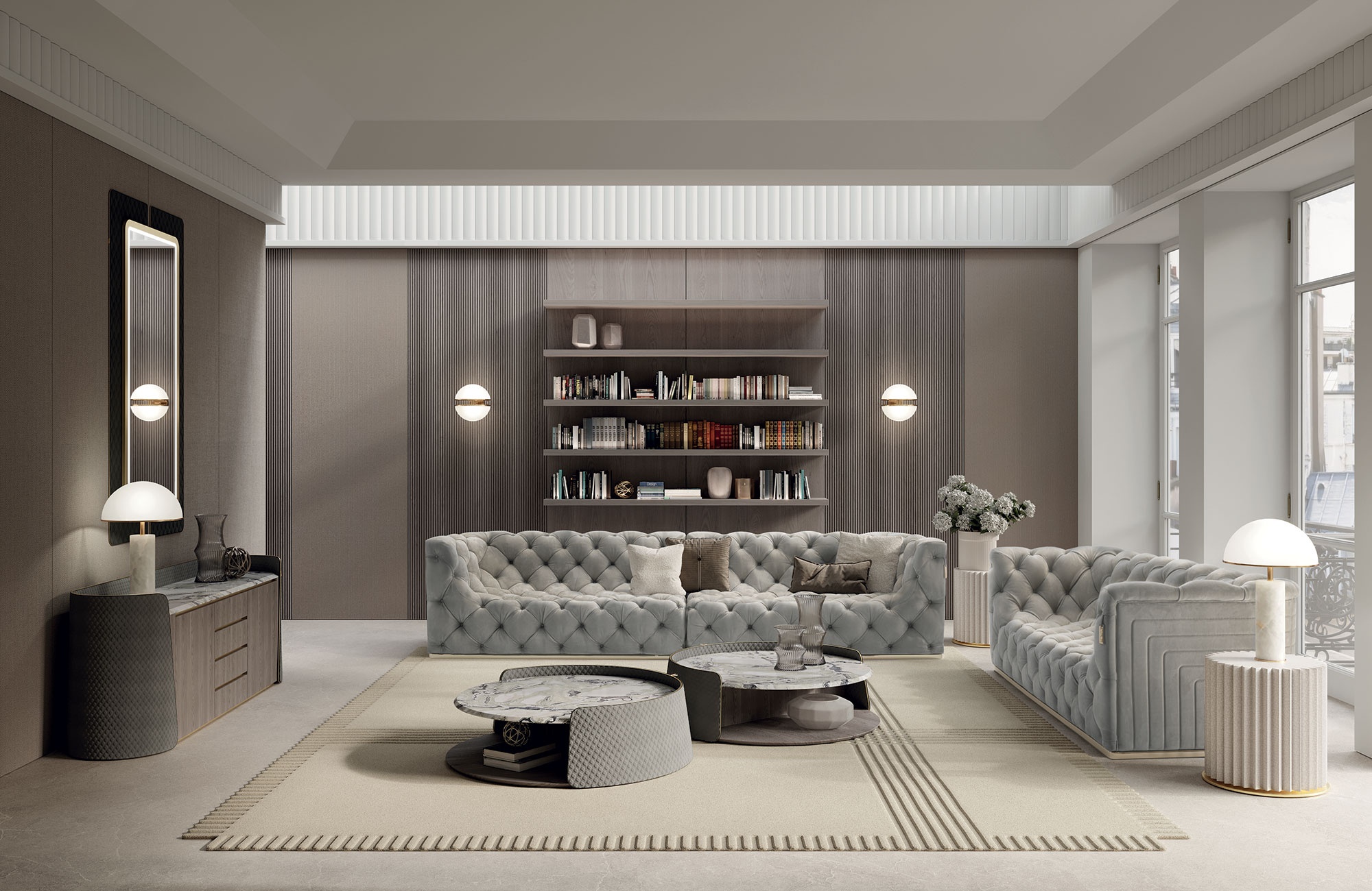 Диван Vittoria Frigerio Caracciolo (Италия)