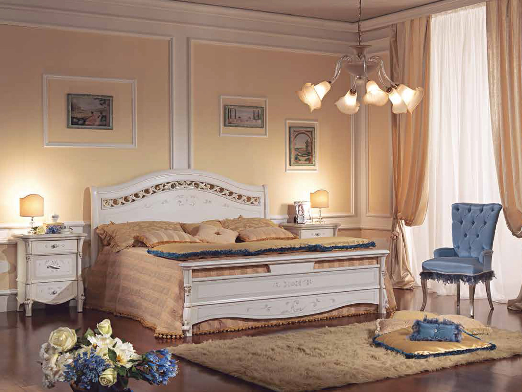 Кровать Casa +39 Prestige laccato Кровать Casa +39 Prestige laccato (Италия)