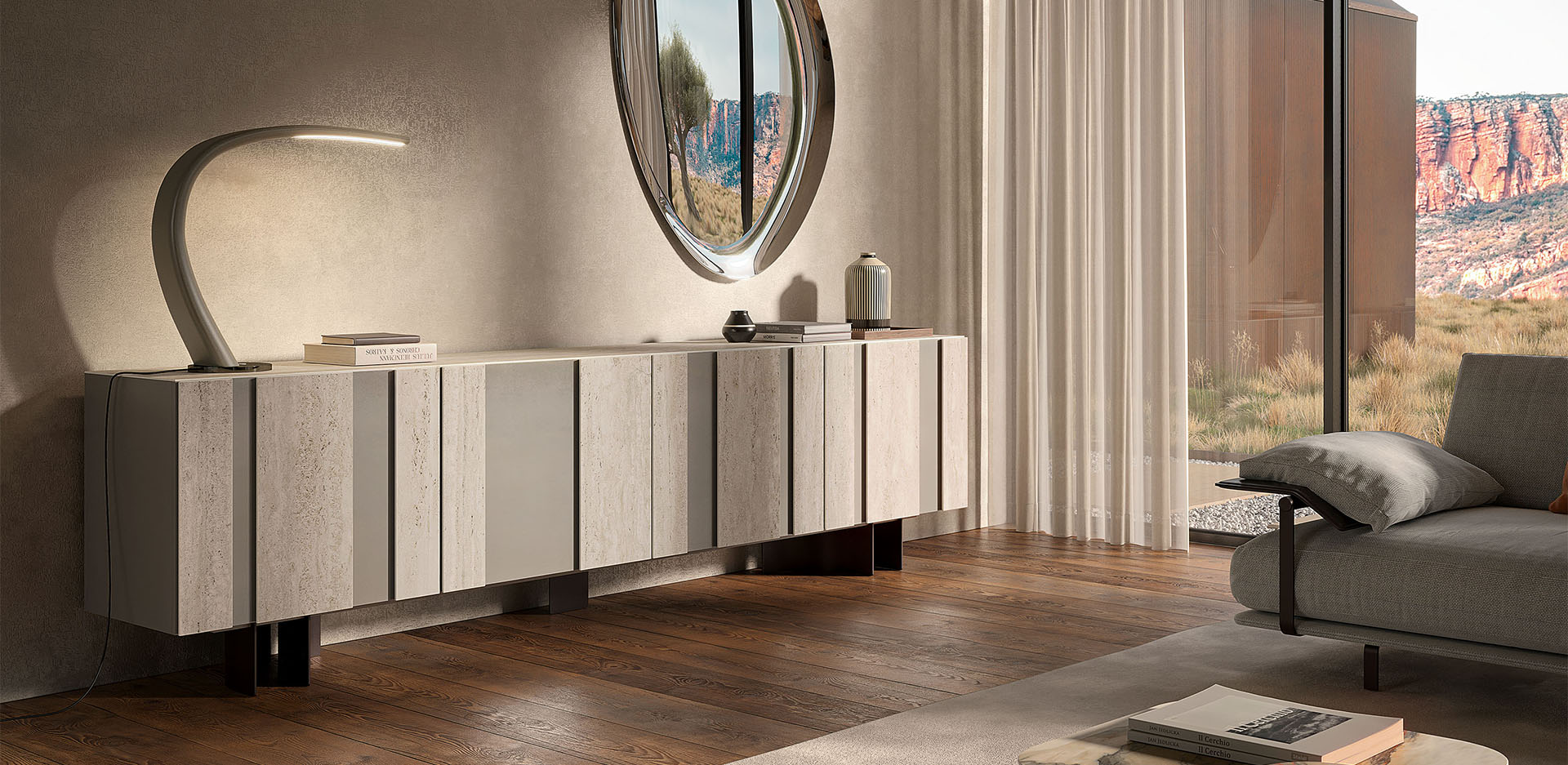 Комод Cattelan Italia Amsterdam Keramik (Италия)
