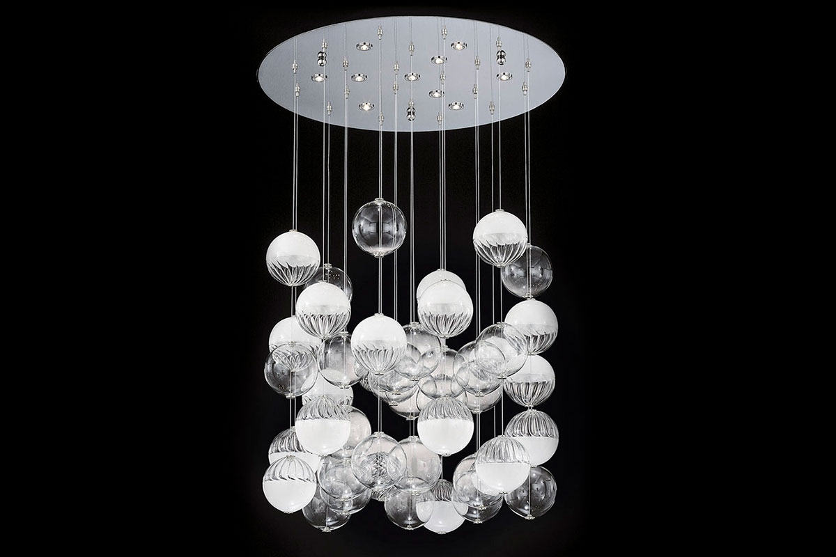 Люстра Glass and Glass Bolle di vetro Люстра Glass and Glass Bolle di vetro (Италия)