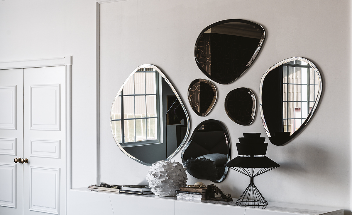 Набор из 5 зеркал Cattelan Italia Hawaii Набор из 5 зеркал Cattelan Italia Hawaii (Италия)