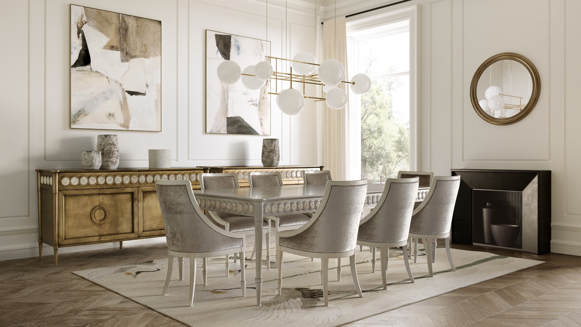 Стол обеденный Andrea Fanfani Tornabuoni Atelier 6020 (Италия)