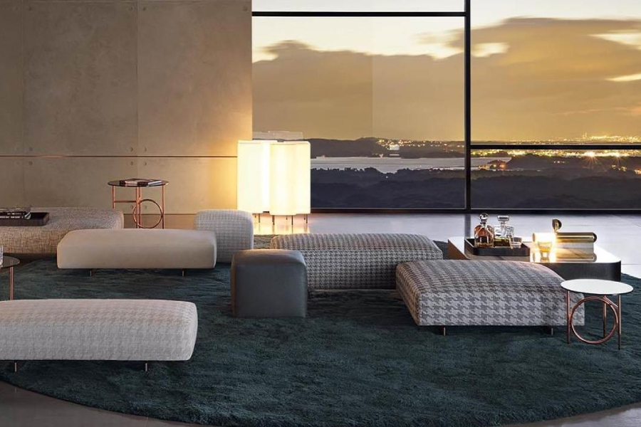 Пуф Minotti Damier Пуф Minotti Damier (Италия)