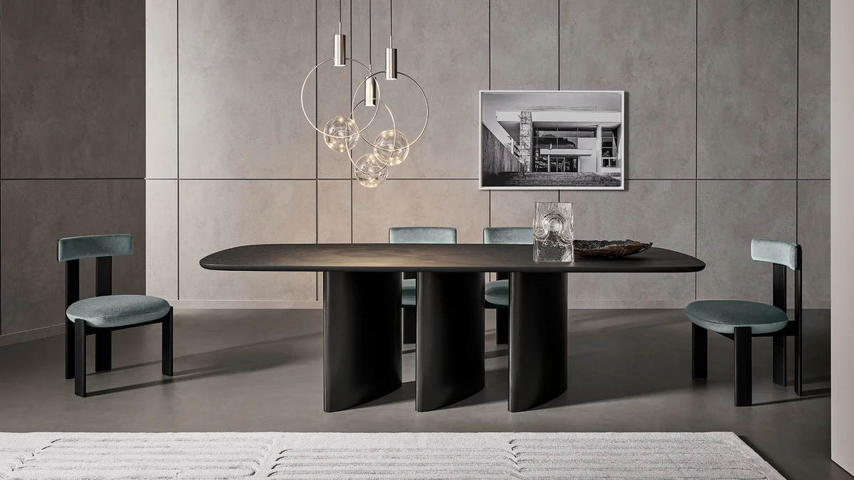 Стол обеденный Bonaldo Louver Wood Стол обеденный Bonaldo Louver Wood (Италия)