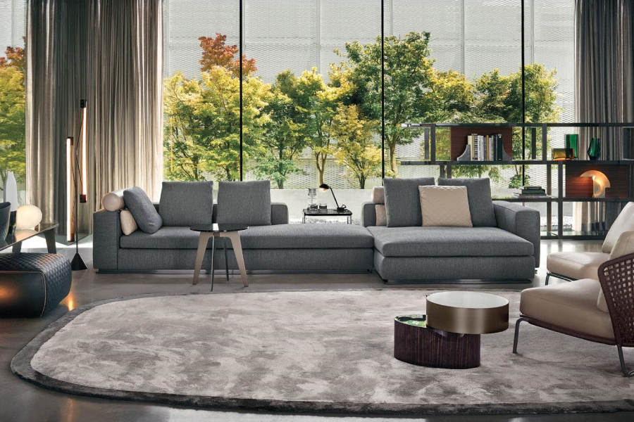Мягкая мебель Minotti Leonard Мягкая мебель Minotti Leonard (Италия)