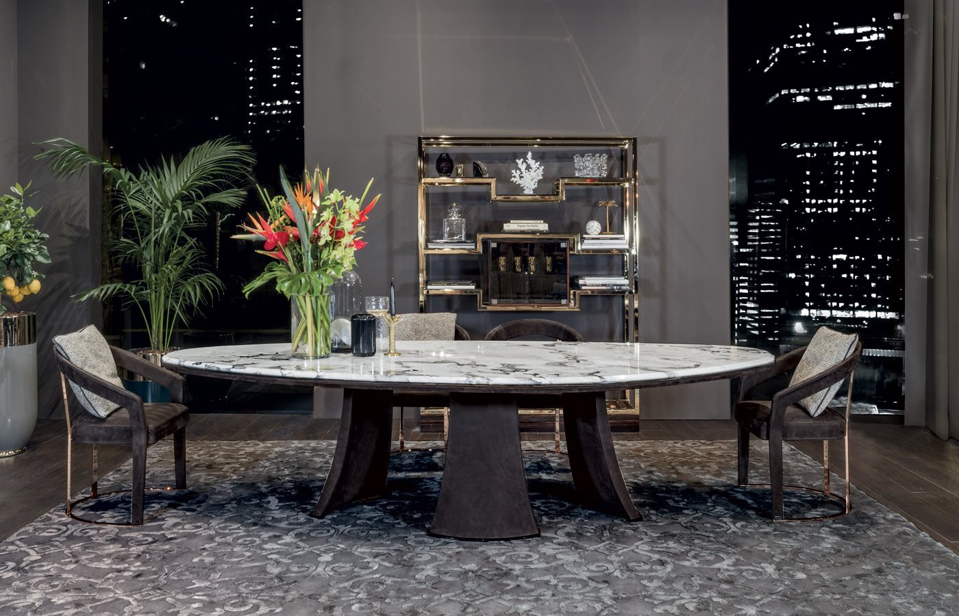Стол обеденный Longhi Damien Стол обеденный Longhi Damien (Италия)