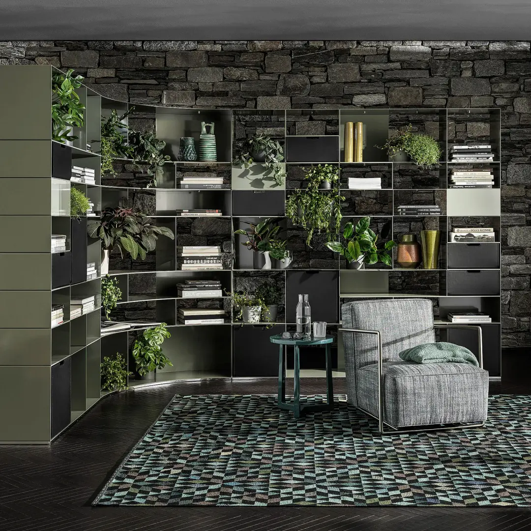 Стеллаж Flexform Infinity Стеллаж Flexform Infinity (Италия)