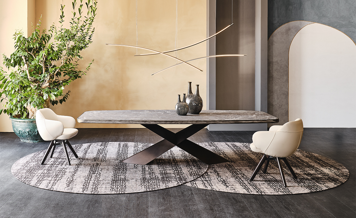 Стол обеденный Cattelan Italia Tyron Keramik Premium (Италия)