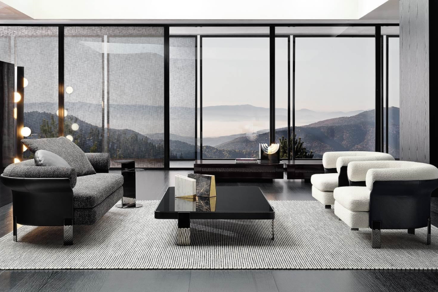 Мягкая мебель Minotti Mattia Мягкая мебель Minotti Mattia (Италия)