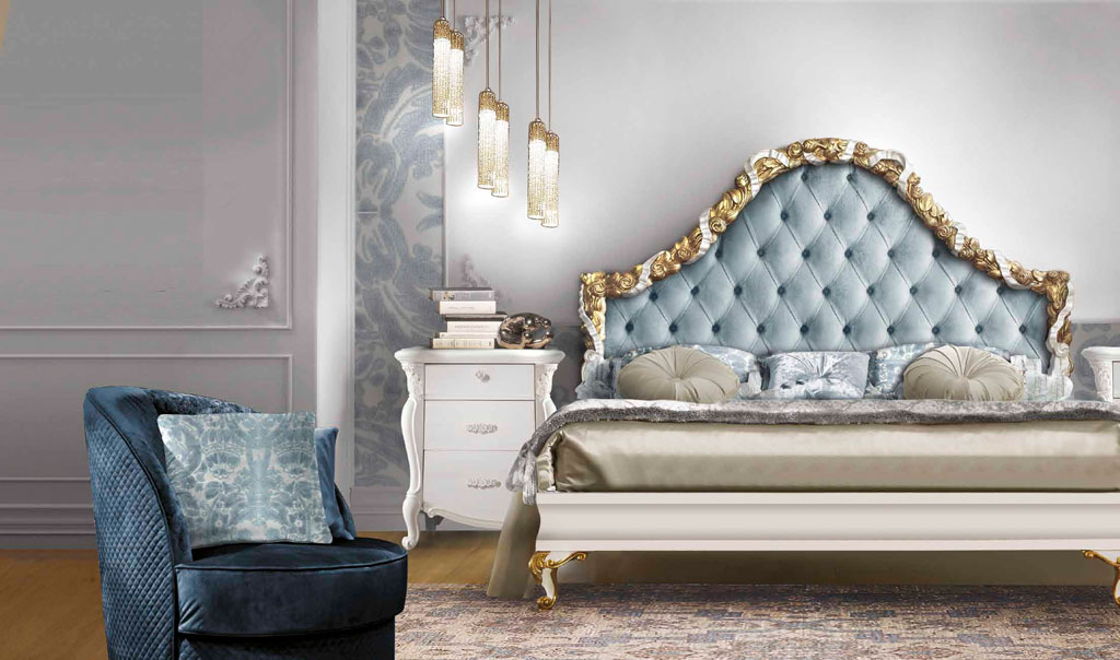 Кровать Casa +39 Puccini Blue Кровать Casa +39 Puccini Blue (Италия)