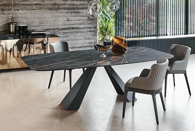Стол обеденный Cattelan Italia Eliot Keramik 2 Стол обеденный Cattelan Italia Eliot Keramik (Италия) 2