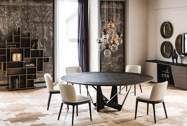 Гостиная Cattelan Italia Skorpio Ker-Wood Round 1 Гостиная Cattelan Italia Skorpio Ker-Wood Round (Италия) 1