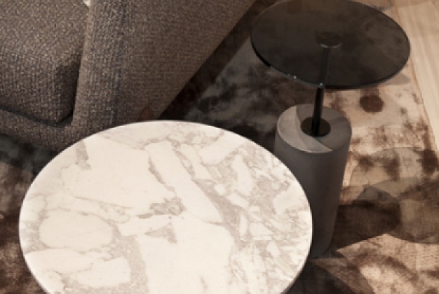 Журнальный столик Vibieffe Concrete 2 Журнальный столик Vibieffe Concrete (Италия) 2