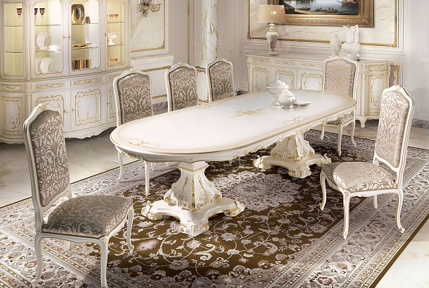 Стол обеденный Angelo Cappellini Barocco 2 Стол обеденный Angelo Cappellini Barocco (Италия) 2