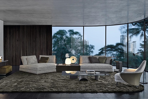 Мягкая мебель Minotti West 3 Мягкая мебель Minotti West (Италия) 3