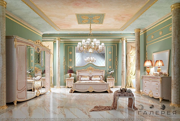 Спальня Mobilpiu Luxury Isabel 1 Спальня Mobilpiu Luxury Isabel (Италия) 1
