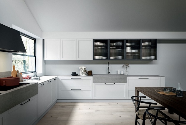 Кухня Armony Cucine Etro White 2 Кухня Armony Cucine Etro White (Италия) 2