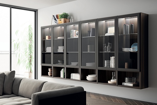 Гостиная Scavolini Carattere 8 Гостиная Scavolini Carattere (Италия) 8