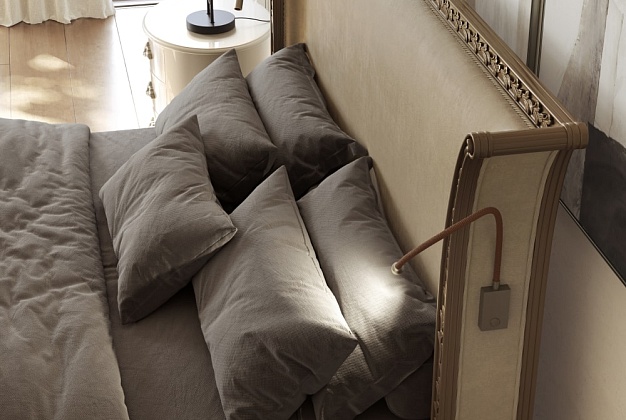 Кровать Andrea Fanfani Tornabuoni Atelier S336 2 Кровать Andrea Fanfani Tornabuoni Atelier S336 (Италия) 2