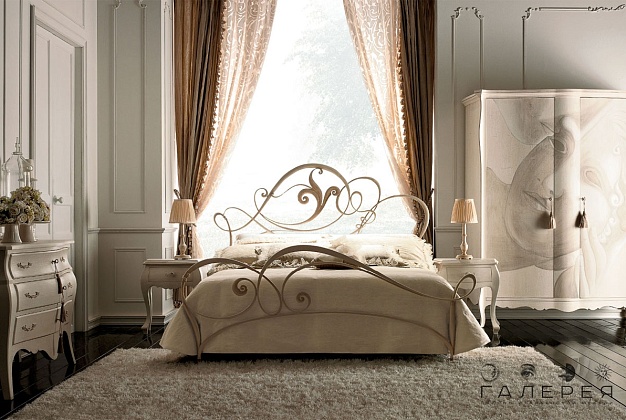 Кровать Giusty Portos Perlage 2 Кровать Giusty Portos Perlage (Италия) 2