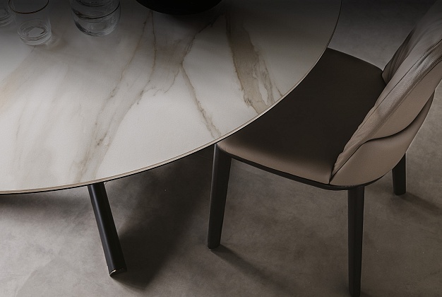 Стол обеденный Cattelan Italia Planer Keramik Round 1 Стол обеденный Cattelan Italia Planer Keramik Round (Италия) 1