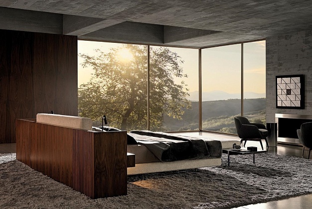 Спальня Minotti Brasilia 2 Спальня Minotti Brasilia (Италия) 2