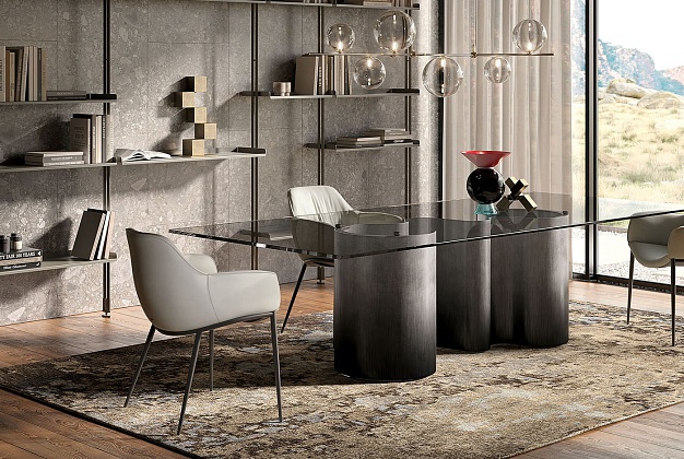 Стол Cattelan Italia Papel Glass 1 Стол Cattelan Italia Papel Glass (Италия) 1