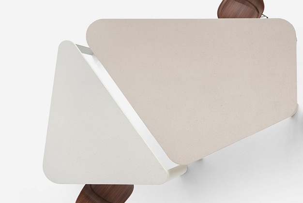 Стол обеденный MDF Italia Bonnet 6 Стол обеденный MDF Italia Bonnet (Италия) 6
